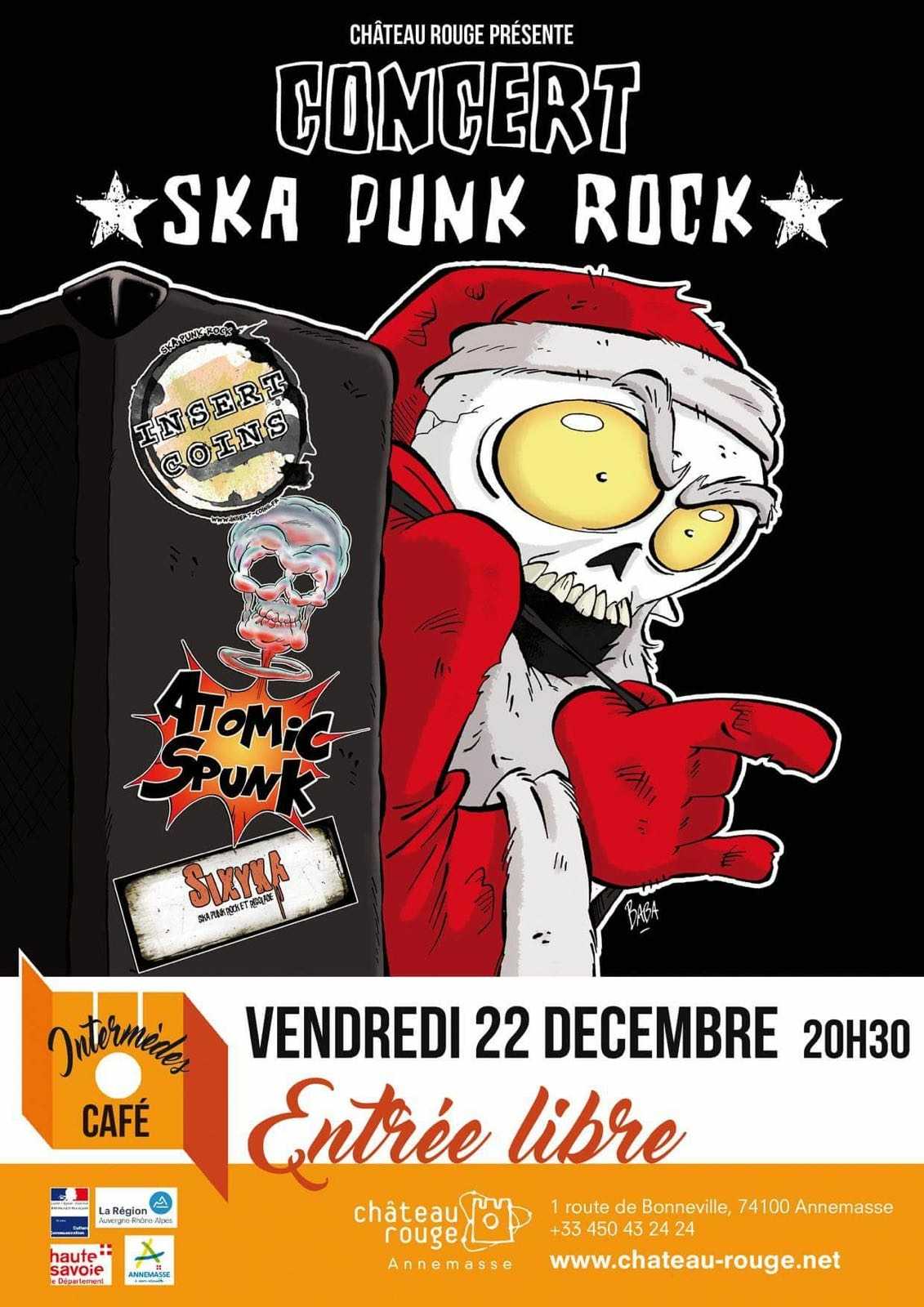 Château Rouge Annemasse Insert Coins 2017