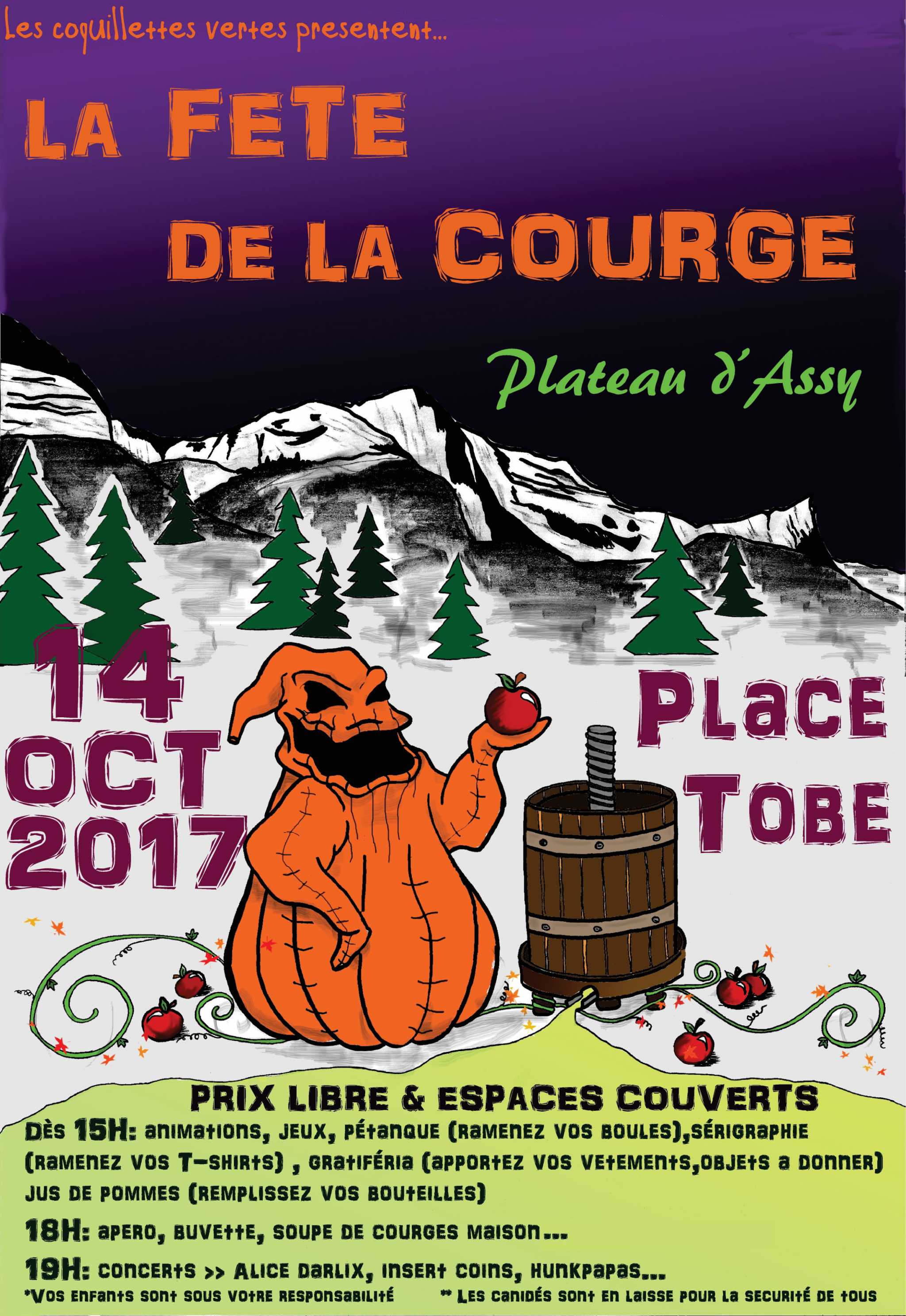 Fête de la courge le 14 octobre 2017