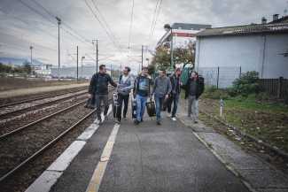 Insert Coins by K's - Walking back along the rail way