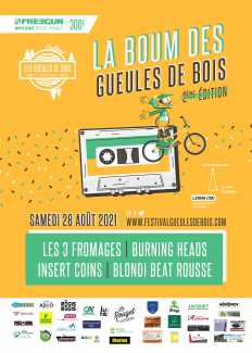 Affiche du festival des gueules de bois 2021